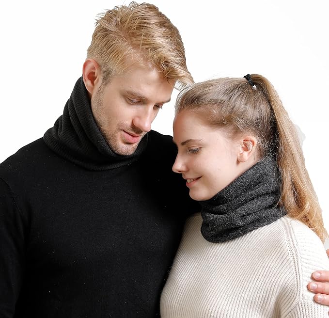 Winter Scarf Neck Warmer Gaiter Face for Men Women Warm Fleece Ski