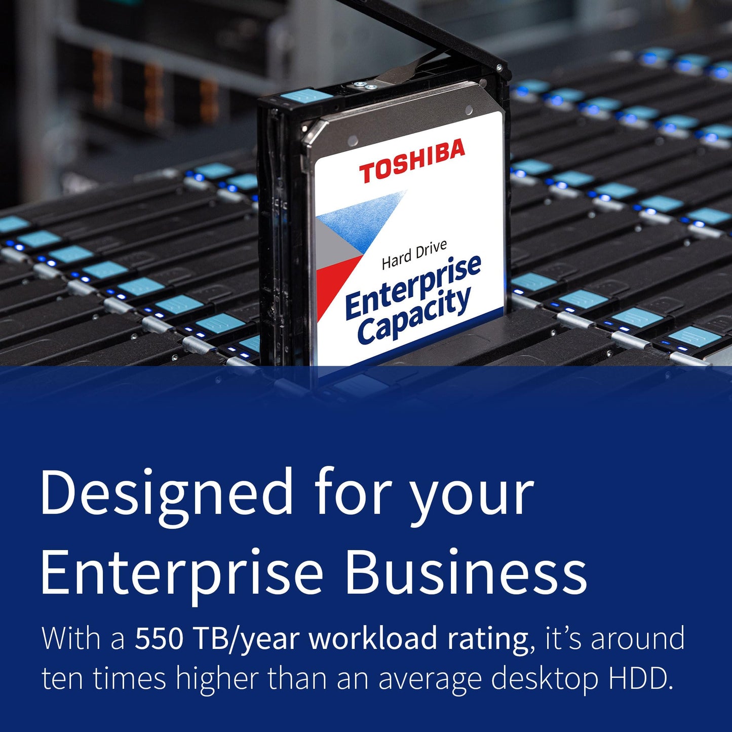 Toshiba 8Tb Enterprise Internal Hard Drive - Mg Series 3.5 Sata Hdd Mainstream Server And Storage, 24/7 Reliable Operation, Hype