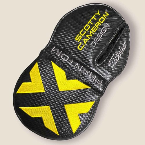 Scotty Cameron Phantom X Mid-Round Putter Headcover - Black, Right Hand