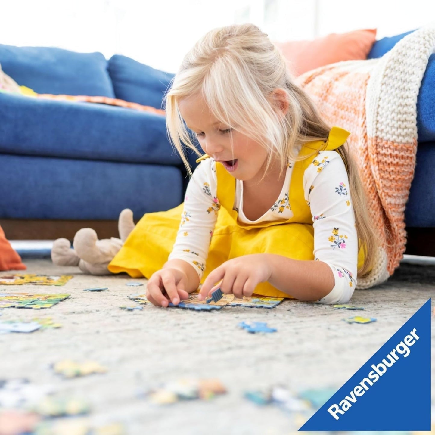 Ravensburger Monster House Party 100 Piece XXL Jigsaw Puzzle for Kids - Every Piece is Unique, Pieces Fit Together Perfectly