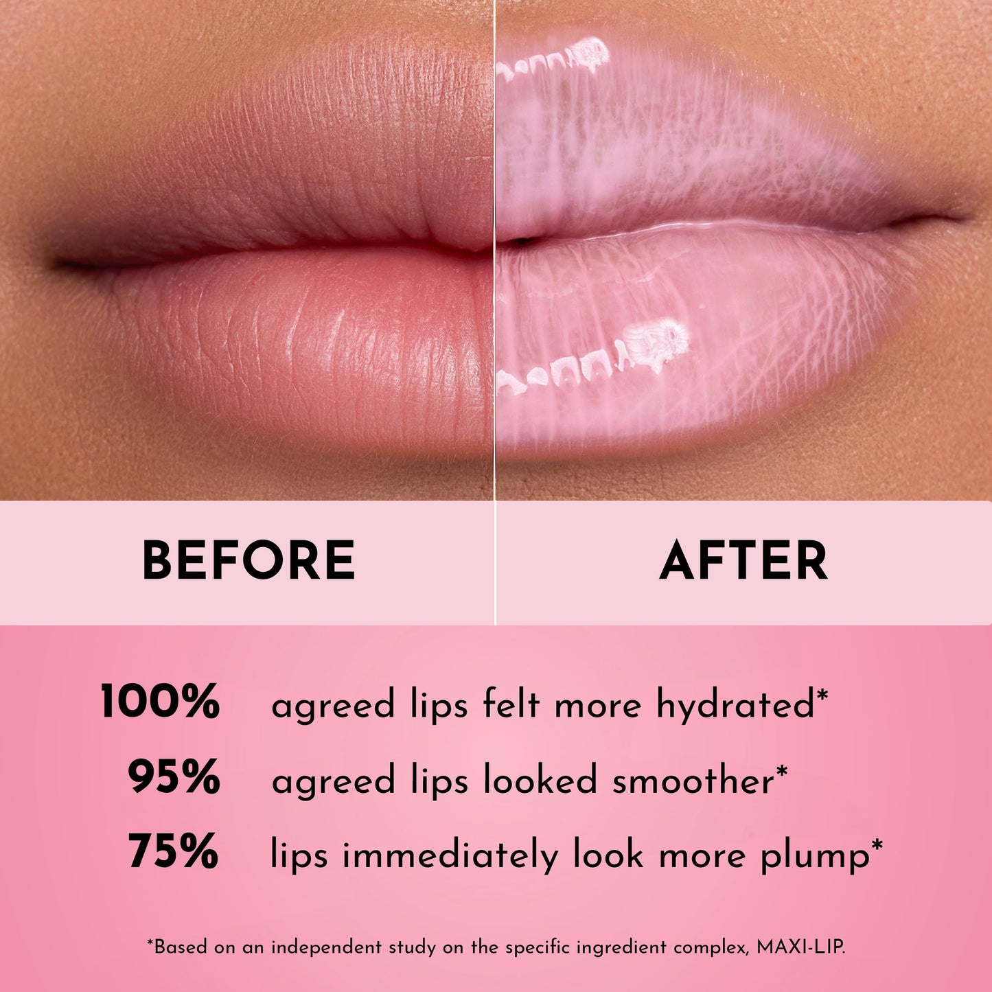 Lawless Forget The Filler Lip Plumping Line Smoothing Gloss - Strawberry Milkshake