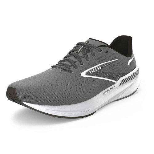 Brooks Men’s Hyperion GTS Supportive Running Shoe - Gunmetal/Black/White - 7 Medium
