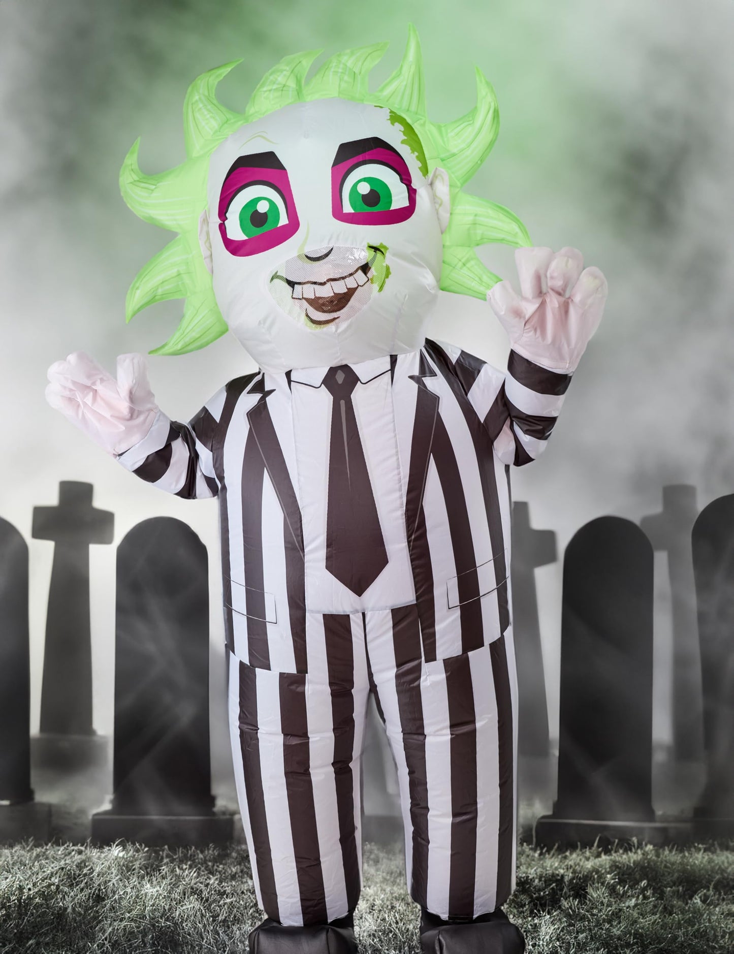 Rubies Beetlejuice: Beetlejuice Costume for Adults, Unisex One Size