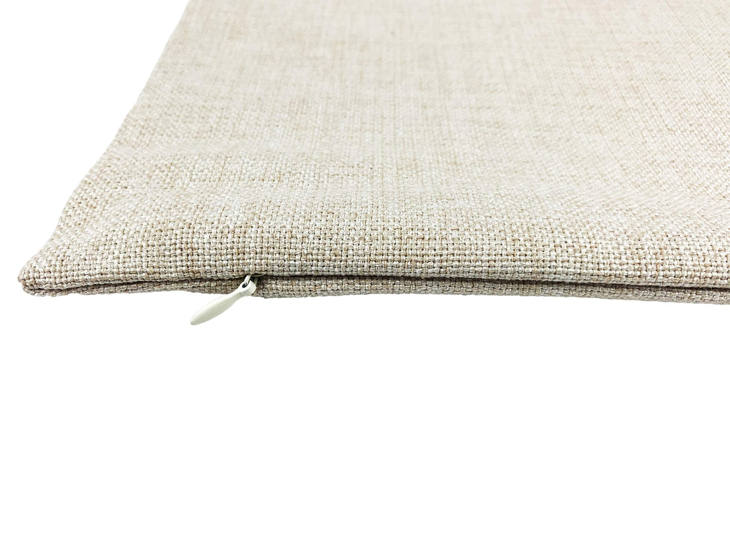 DrupsCo New York Pillow Covers 18x18 - Cotton Linen Throw Pillow Case, Decorative Pillow