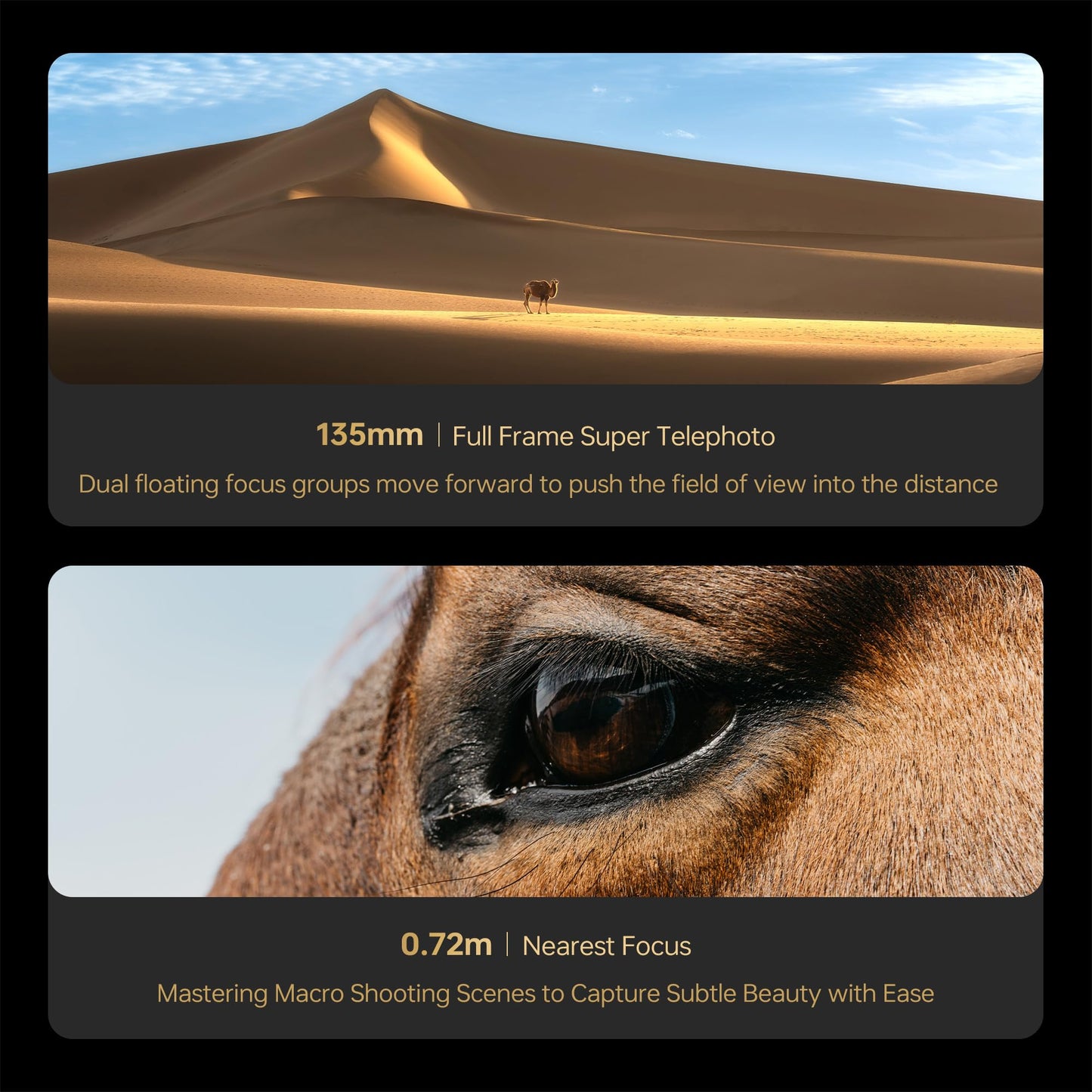 VILTROX AF 135mm F1.8 LAB FE Full Frame Lens Telephoto Auto Focus Prime Lens with HyperVCM Motor Compatible with Sony E-Mount A7SIII A7III A7RIII A7IV A9 A1 FX3 A7RV ZVE1 A7CR A7CII A93 ZV-E10 FX30