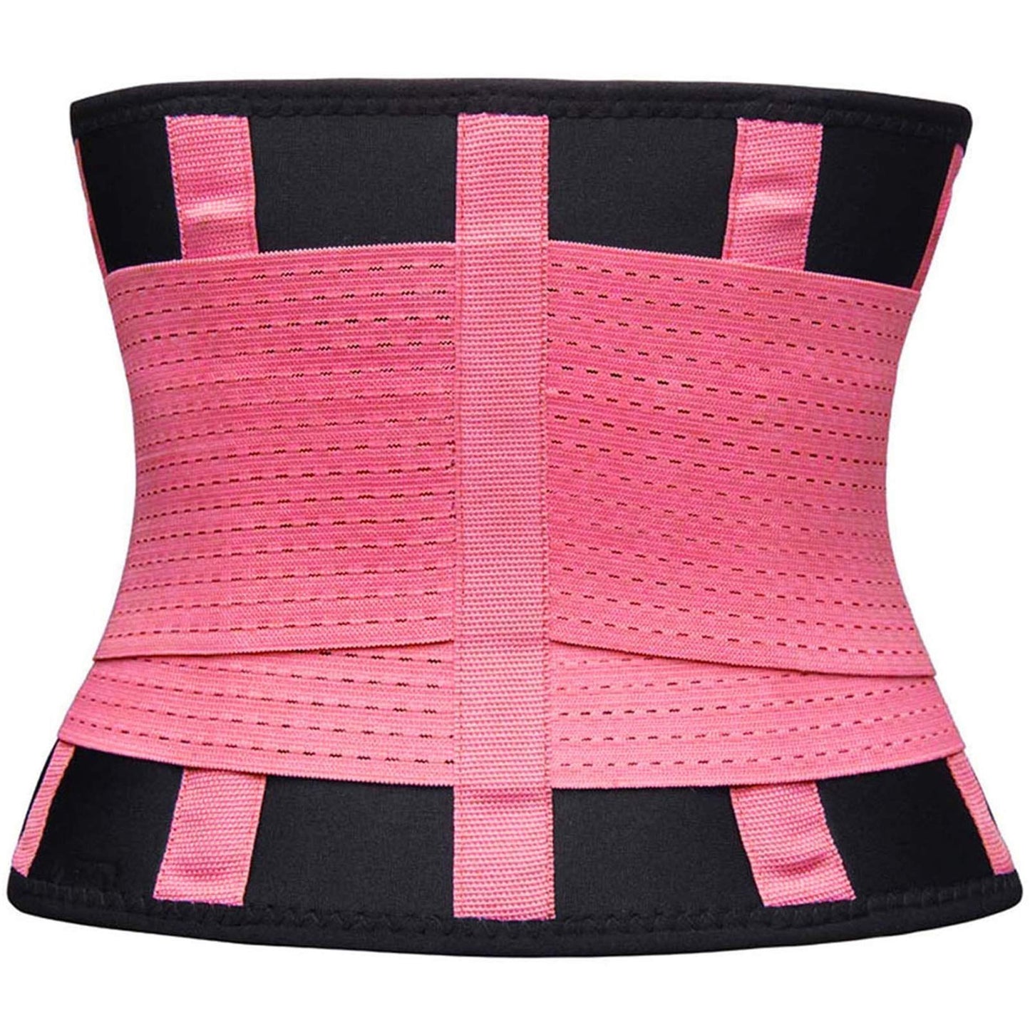 VENUZOR Waist Trainer Belt for Women - Waist Cincher Trimmer - Slimming Body Shaper Belt - Sport Girdle Belt (UP Graded)(Pink,Small)