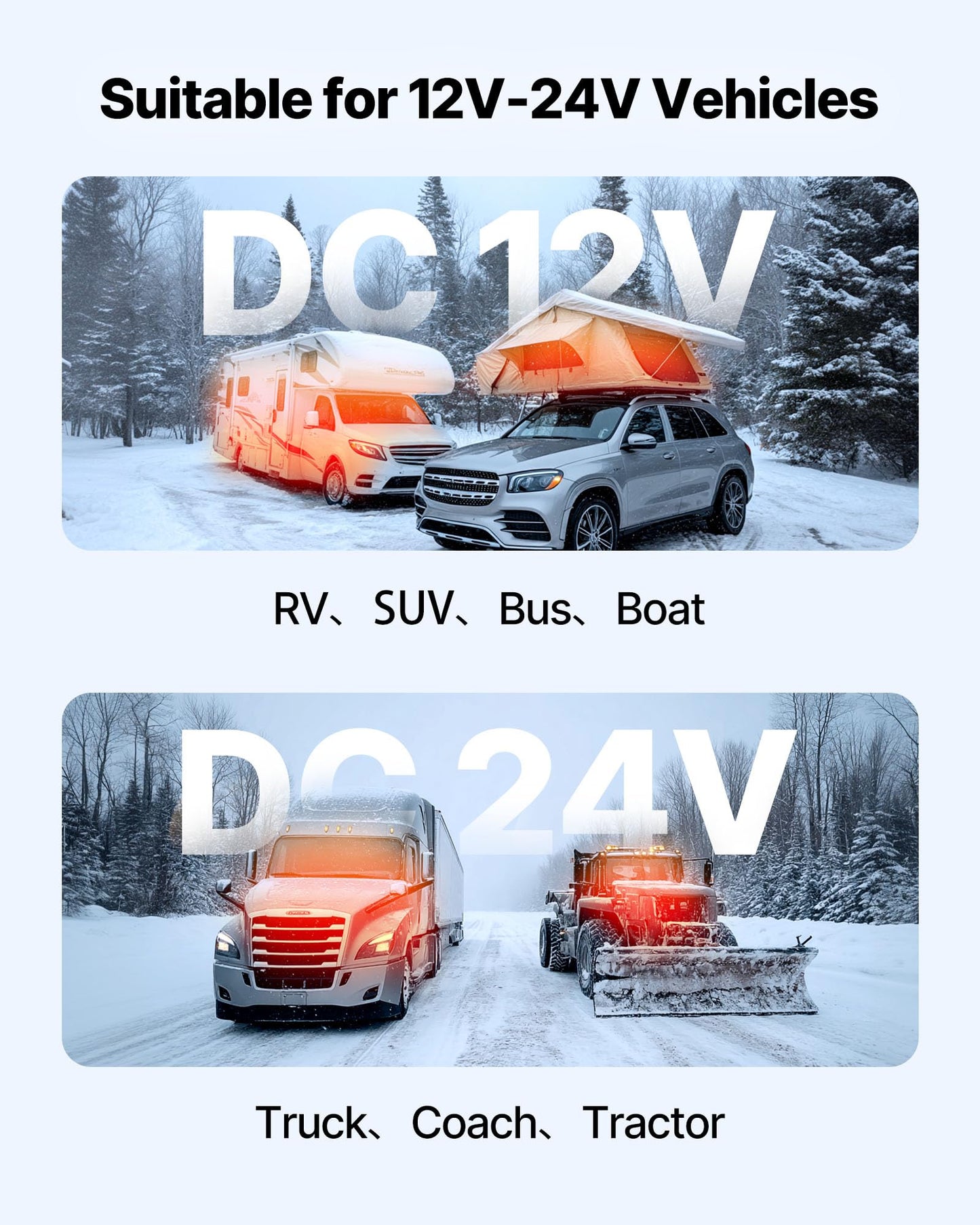 VEVOR 8KW Diesel Heater All in One, DC12-24V, Fast Heating Diesel Air Heater with Remote Control and Color Digital Display, Low Noise, Voice Announcement, for RV, Truck, Camper, Van, Boat and Trailer