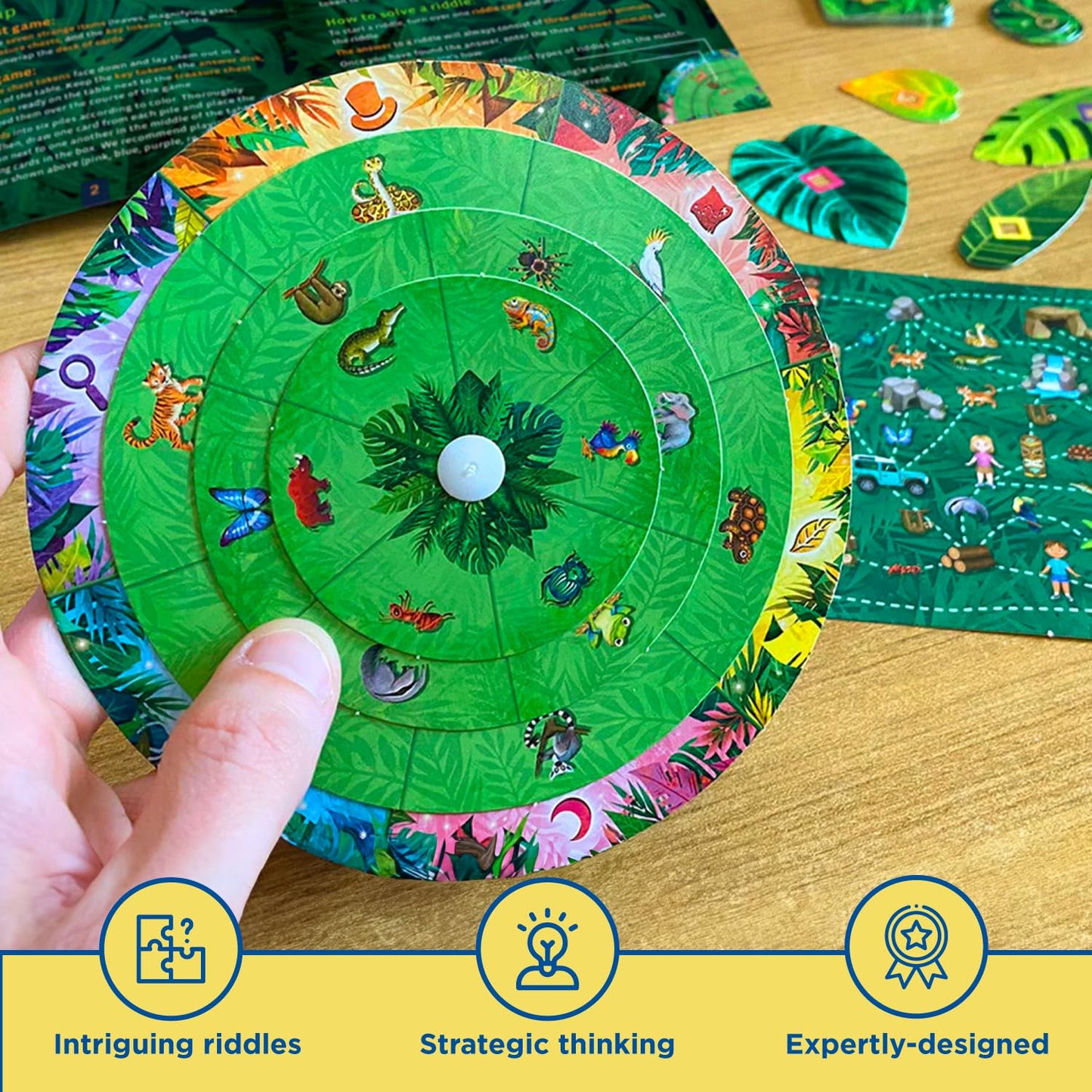 EXIT: The Game - Kids - Jungle of Riddles | Brainteasers |Kid's Activity| Kid's Cooperative Game | Quick Game | Kids Activity