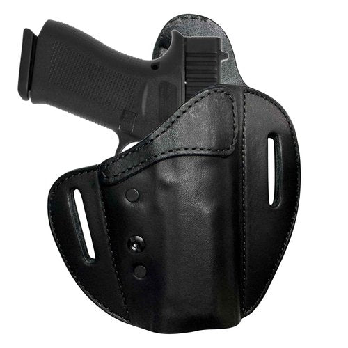 Urban Carry LockLeather OWB Holster for Glock 48 (All Gens) - Secure & Comfort Hybrid Leather/Polymer Design for 4.2-inch Barrel