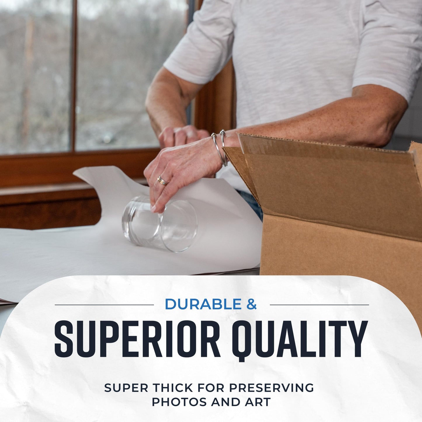 Bryco Goods Packing Paper Sheets for Moving | 640 Sheets | 27" x 17" | 20lb | Made in USA | Newsprint Paper | Must Have in Your Moving Supplies
