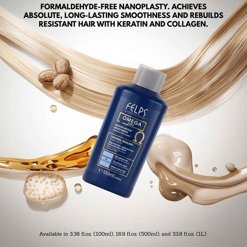 Felps Professional Thermal Sealing Omega Zero Unique Nanoplastia 500ml/16.9fl.oz