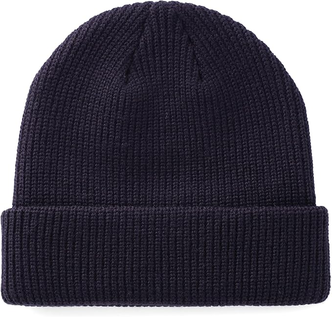 Connectyle Classic Double Layer Knit Beanie Hat Warm Thick Acrylic Winter Hats Daily Cuffed Beanies Watch Hat for Men Women