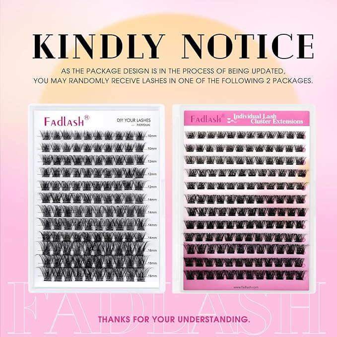 Individual Lashes 120pcs D Curl Lash Clusters Mixed Length Individual Lash Extensions Cluster Lashes DIY Lash Extension Supplies Eyelash Clusters (F1-0.07D, 10-16mm)