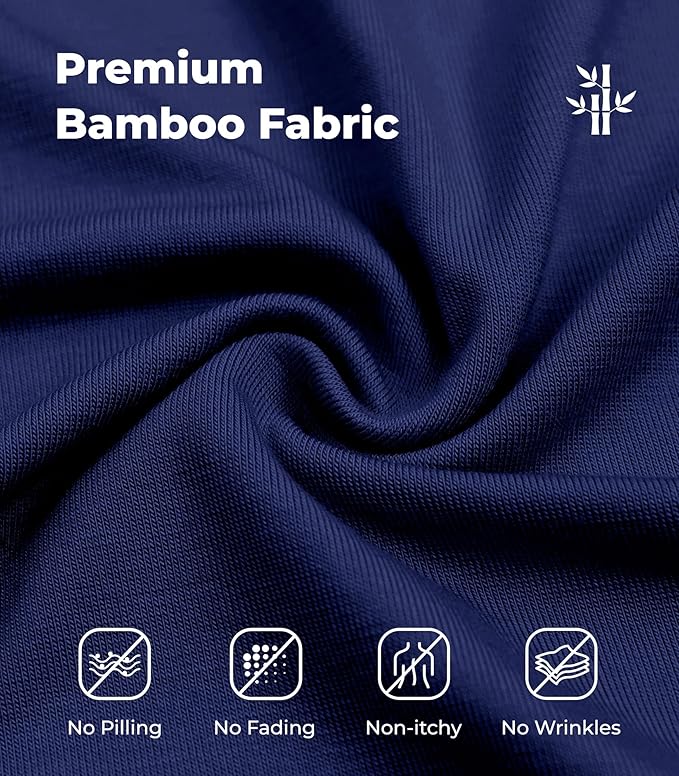 NACHILA Pajamas for Women-Viscose from Bamboo, Ribbed Racerback Tank Top Sexy Split Shorts Pajama Sets Cooling Sleep Cami Pjs