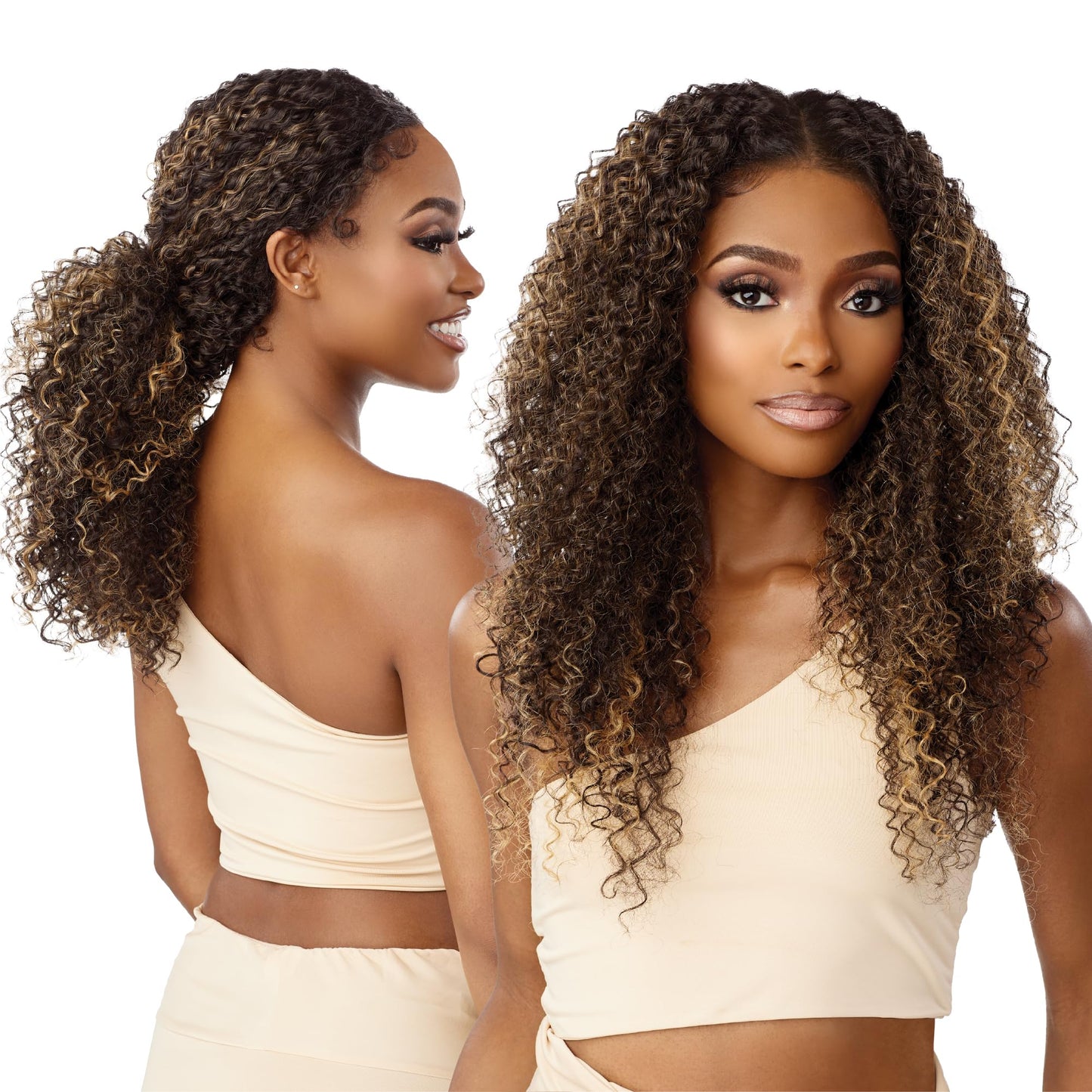 Sensationnel Butta 360 Lace Wigs - Unit 6 Wider Parting 360 Degree Lace Glueless Synthetic Preplucked Hairline (TH2/30)