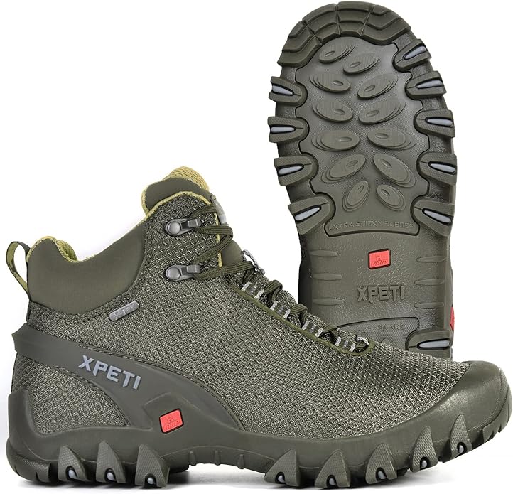 XPETI Men's TERRA Mid Hiking Boot