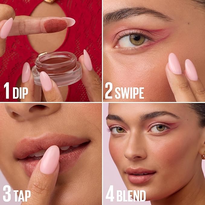 Maybelline Cloudtopia Blush for Cheeks and Lip Mousse, Ultra-Vivid, Pigmented Formula for Up to 14HR of Blush and Lip Makeup Color, Enchanted Mauve, 1 Count