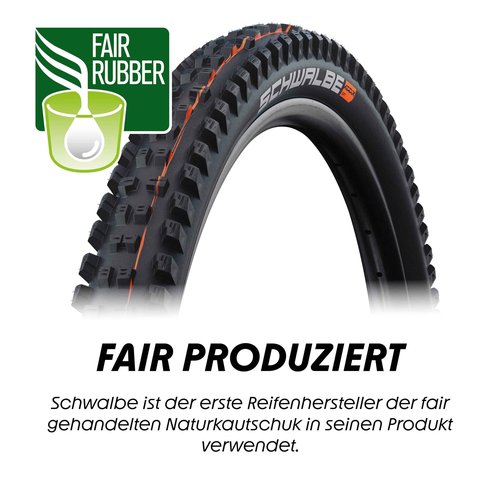 Schwalbe Tacky Chan Evolution Super Trail Soft TLE Addix Ultra Soft Folding Tyre, 62-622 (29x2.40), Black