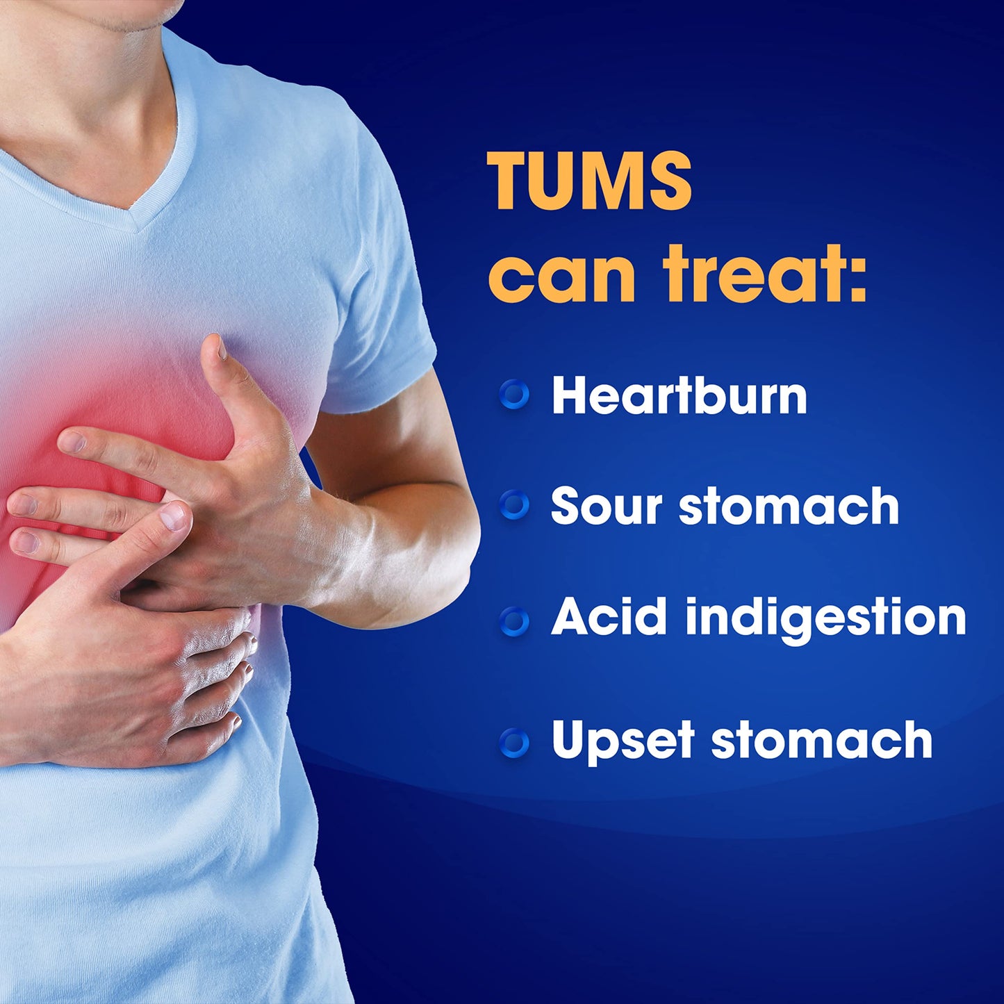 TUMS Ultra Strength Chewable Antacid Tablets for Heartburn Relief and Acid Indigestion Relief, Assorted Berries - 160 Count (Pack of 2)