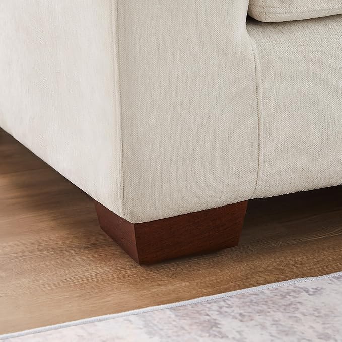 VANOMi Large Modular Sectional Sofa, Oversized Couch with Ottoman, Cloud Couch Deep Seat Sofa with Thick Cushion, Convertible Sectional Couches for Living Room Office Apartment