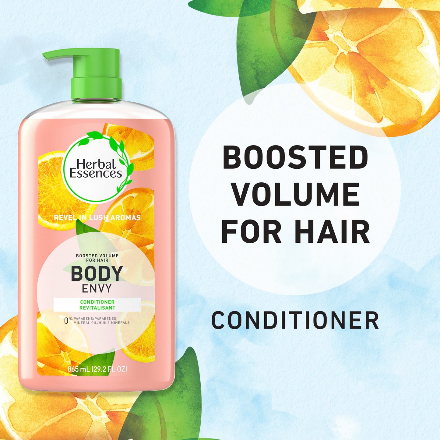 Herbal Essences Body envy conditioner boosted volume for hair, 29.2 fl oz, 29.2 Fl Oz