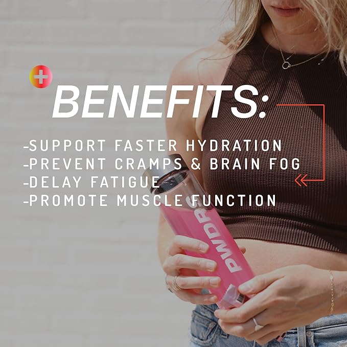 PWDRS Electrolytes | All Natural Electrolyte Packets | Zero Added Sugar | 5,000mg Coconut Water for Fast Hydration | Non-GMO, No Sucralose | 30ct Variety Pack