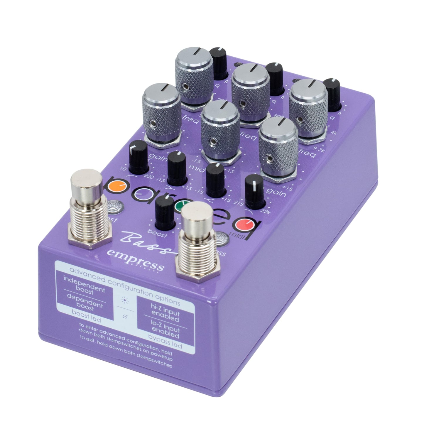 Empress Effects Paraeq Bass Effects Pedal