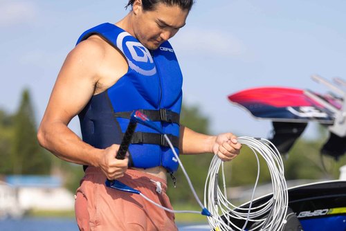 O'Brien Men's Traditional Neoprene USCGA Life Jacket, Blue, XX-Large