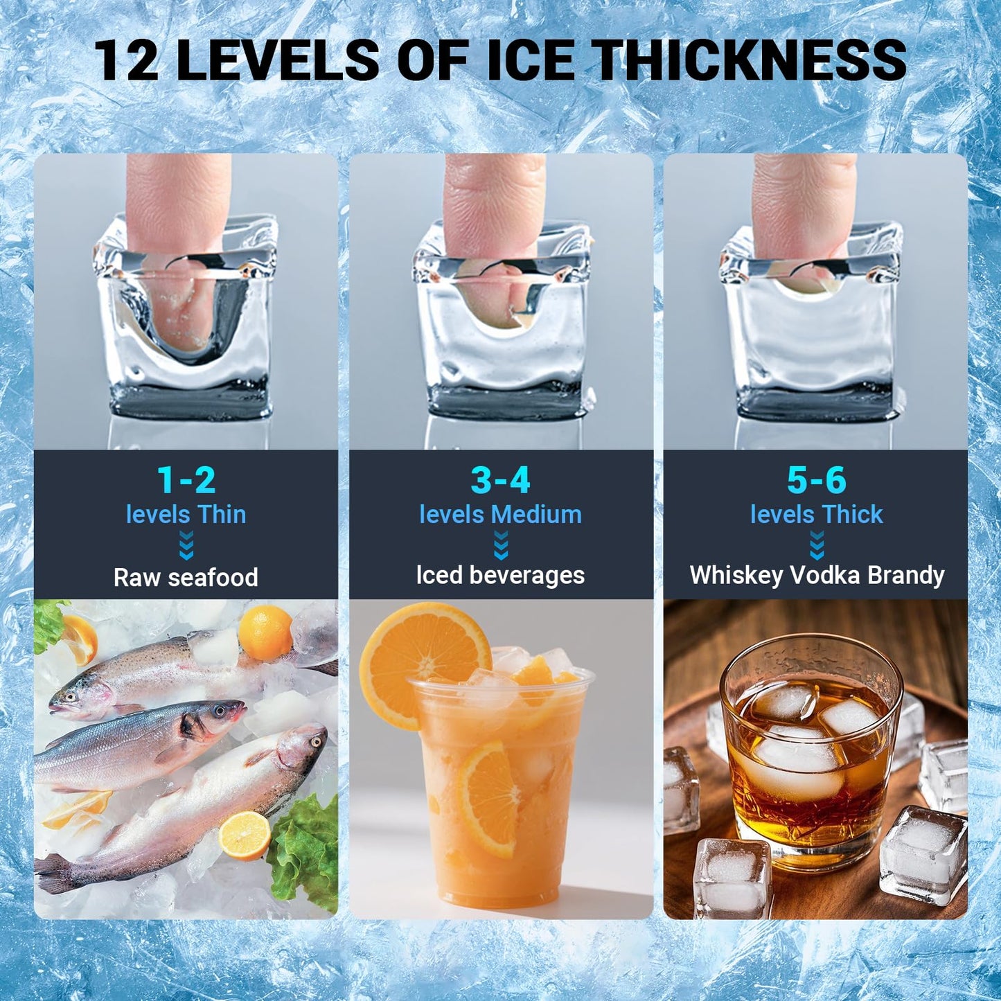 Commercial Ice Maker, 680 LBS/24h with 560 LBS Storage Bin, 210 Ice Cubes Ready in 5-15 min, Stainless Steel & Self Cleaning Industrial Ice Machine Perfect for Bar Restaurant Cafe