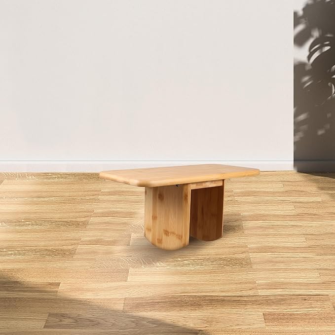 BESTonZON Meditation Stool Kneeler Chair Portable Floor Seat for Yoga and Prayer with Comfortable Support for Posture Improvement