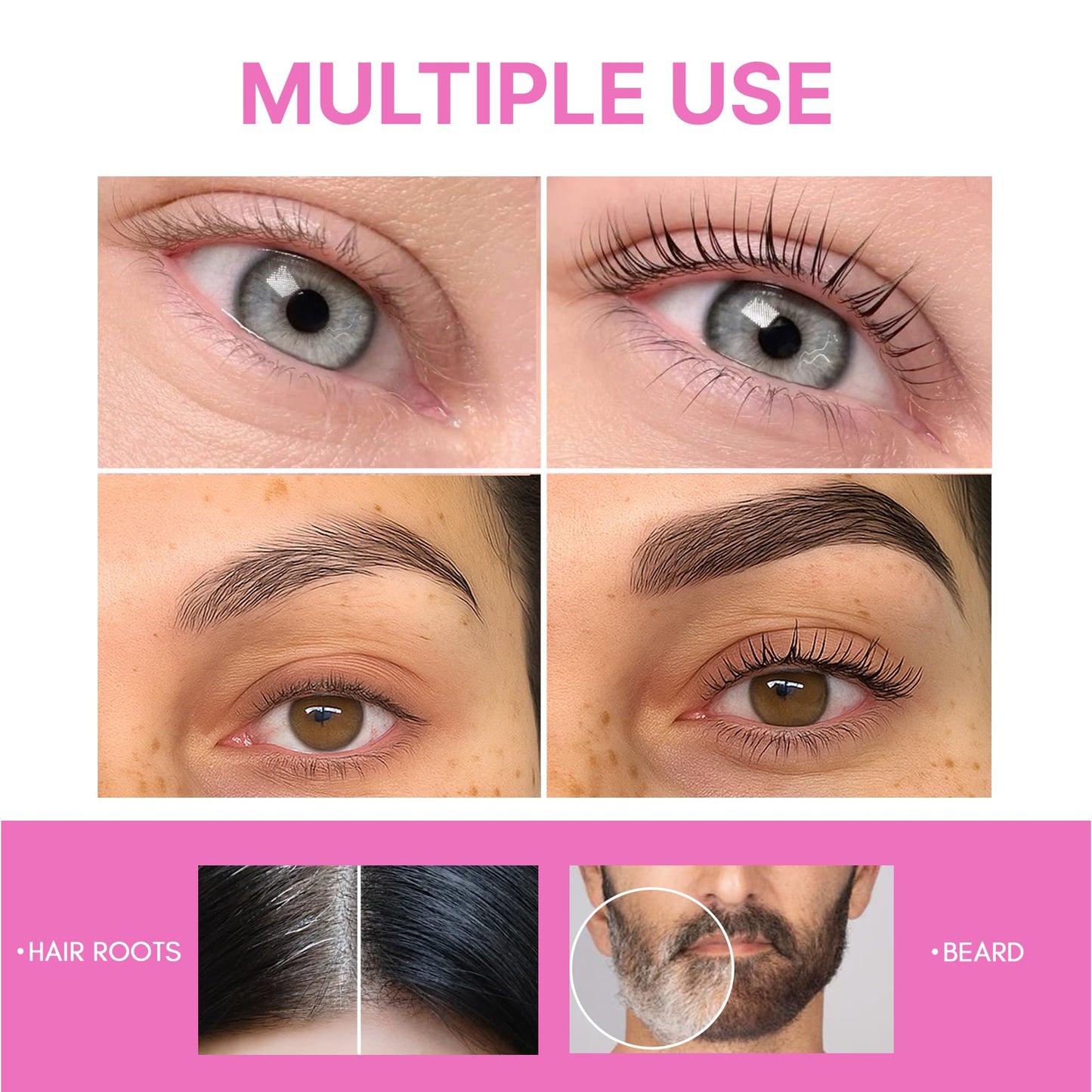 CLIONE PRIME Korean At Home Lash Lift and Brow Lamination Kit - Brown Eye and Brow Tint Kit