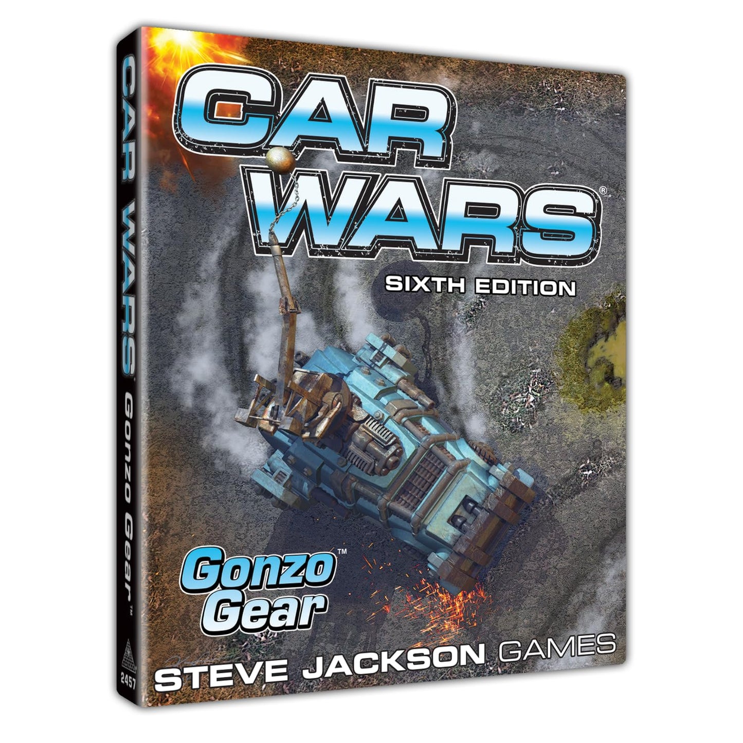Car Wars Gonzo Gear – Steve Jackson Games Expansion – Armored and Advanced Gear for Car Wars – Customization Options for Combat Vehicles – Great for Fans of Strategic Vehicular Battles