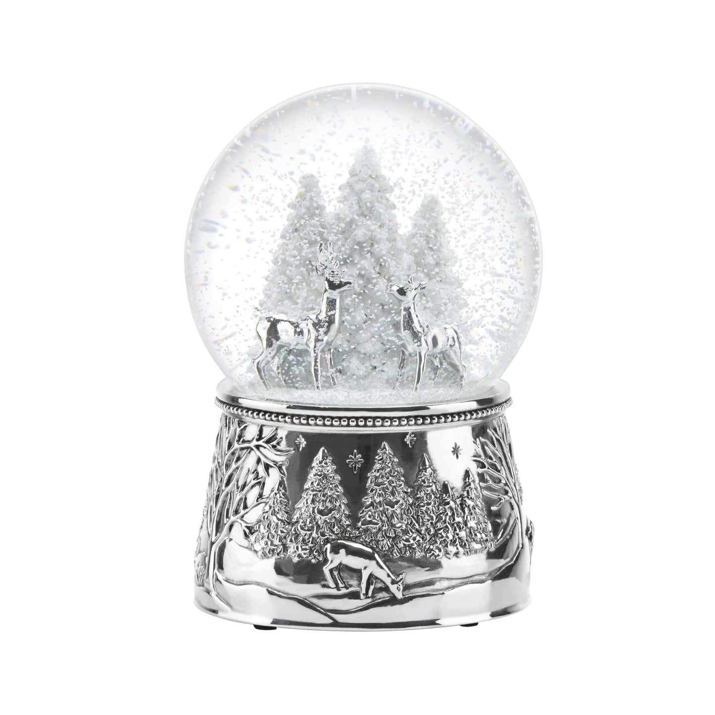 Reed & Barton 867074 North Pole Bound Musical Snow Globe, Christmas & Holiday Decor