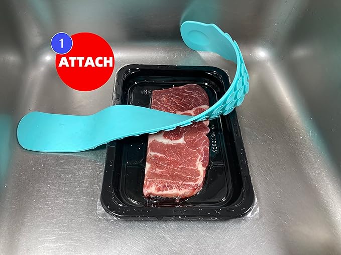 Thaw Belt - (White) Thaws frozen meat Faster & 100% Safer - Thaws in minutes instead of hours