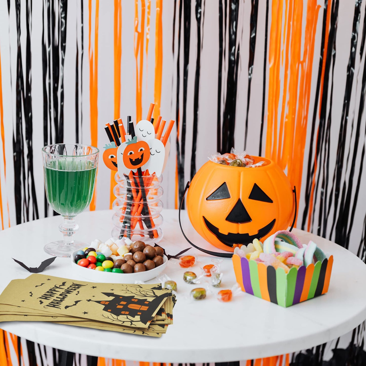 Halloween Treat Bags - 80PCS Candy Bags for Trick or Treating & Parties