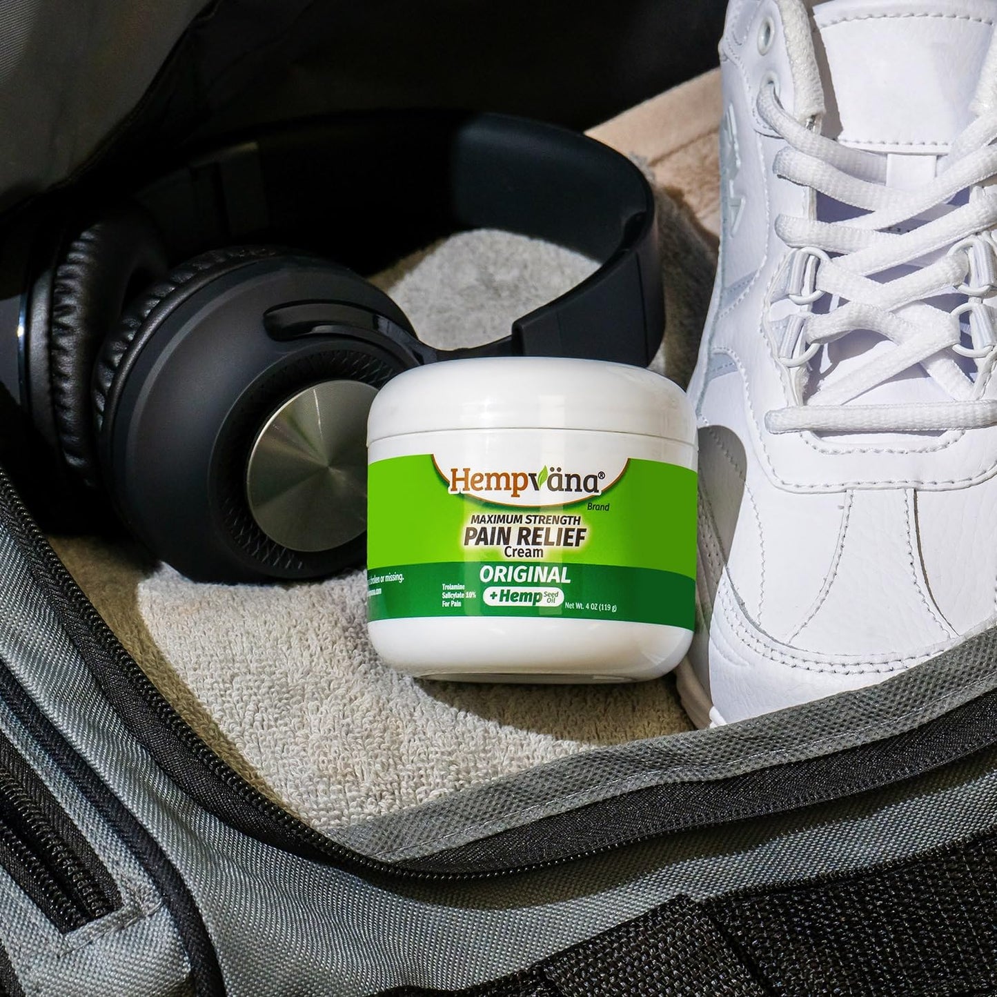 Hempvana Maximum Strength Relief Cream. Hemp Seed Oil for Muscles & Joints, AS SEEN ON TV, Odor-Free, Non-Greasy, Long-Lasting Relief