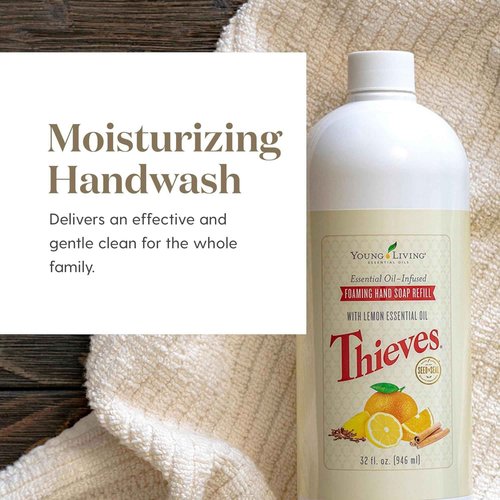 Thieves Foaming Hand Soap Refill - 32 oz by Young Living Essential Oils
