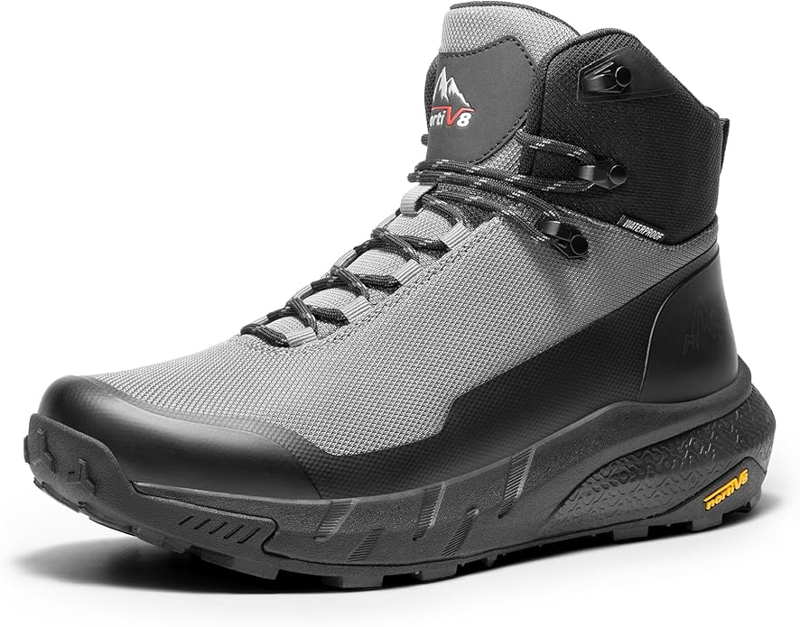 NORTIV 8 Men's Hydrotrek Waterproof Hiking Boots