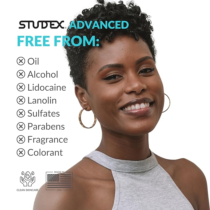 Studex Advanced 2-in-1 Piercing Aftercare & Cleanser – Hypochlorous Spray for Body and Ear Piercing, Hypoallergenic Formula for Sensitive Skin (Pack of 2)