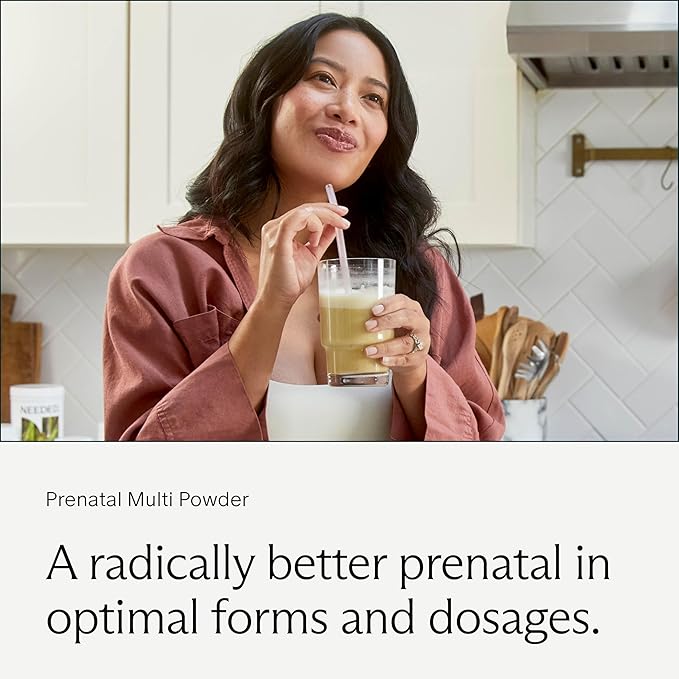 Needed. Prenatal Wellness Bundle | Multivitamin, Vegan Omega-3, Collagen, & Pre/Probiotic for Pregnancy & Postpartum