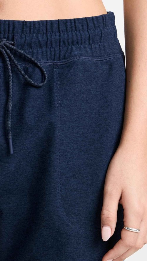 Beyond Yoga Women's Spacedye Commuter Midi Jogger, Nocturnal Navy, Small