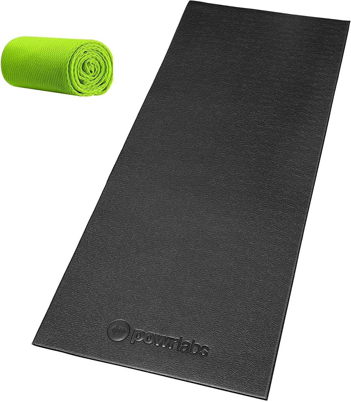 Powr Labs Bike Mat for Peloton, Elliptical, Stationary Bike Trainers – Treadmill Mat for Carpet, Hardwood Floors – Exercise Equipment Mats for Home Gym, Exercise Floors – Walking Pad Mats for Carpet