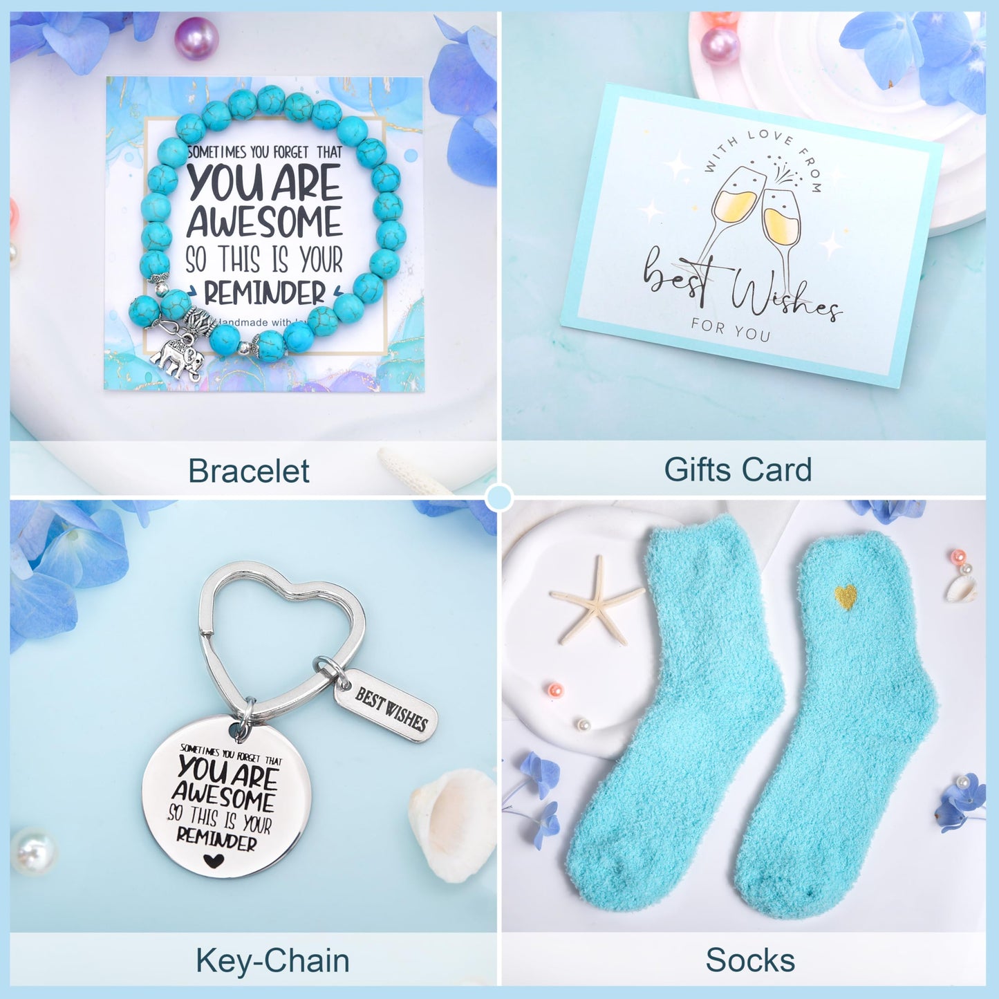 GEMWAVE 60th Birthday Gifts for Women, 60th Birthday Gifts Ideas Baskets, Gift for 60th Birthday Women, 60 Fabulous Tumbler Gift Baskets for 60 Year Old Mom Sister Friend Wife Grandma