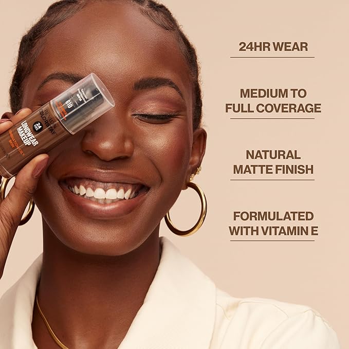 Revlon Liquid Foundation, ColorStay Face Makeup for Combination & Oily Skin, SPF 15, Medium-Full Coverage with Matte Finish, Honey Beige (455), 1.0 oz