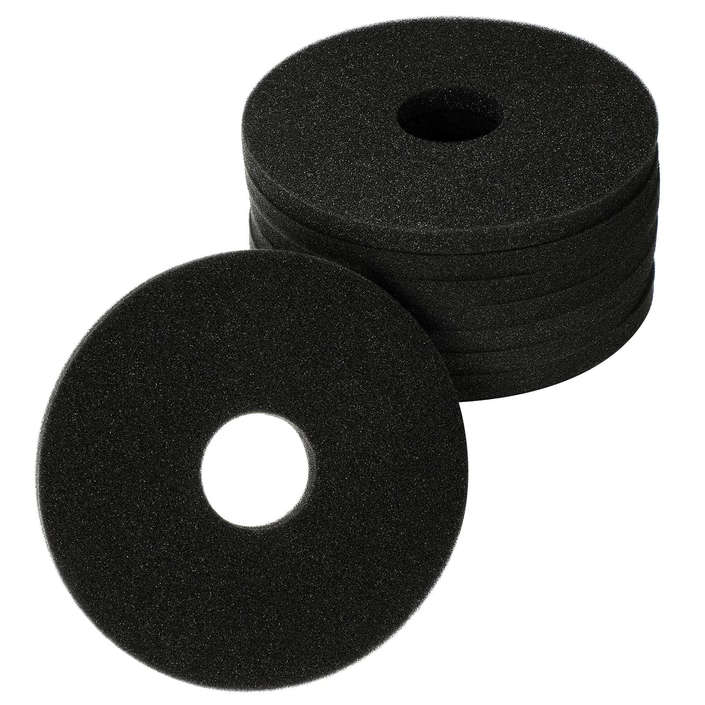 Treela Bar Rimmer Sponges Replacement Glass Rimmer Sponges Margarita Salt Rimmer Sponges Cocktail Glass Rimmer Sponges for Lime Juice, Black (8 Pieces)