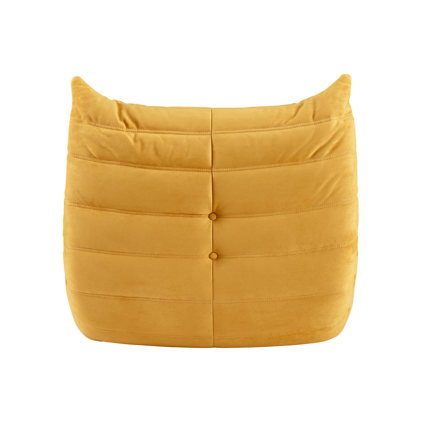 Aosaifen Bean Bag Chair - Corner Sofa, Fireside Chair Bean Bag Sofa Large Bean Bag Chair for Adults,Fireside Floor Couch for Living Room, Bedroom, Gaming & Office (Yellow, Single)