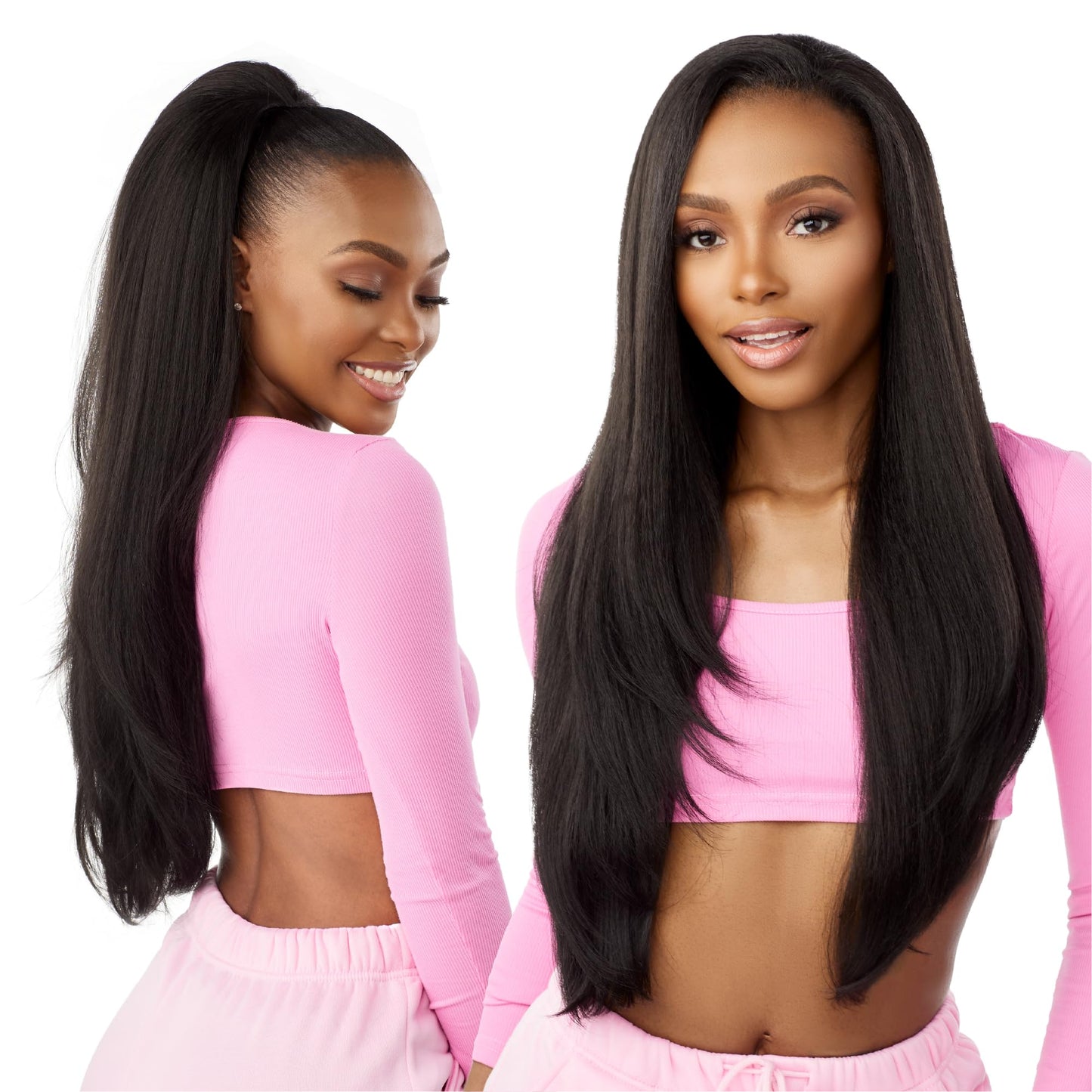 Sensationnel Instant Updown Halfwig Pony - Iud 21 4 Style in 1 Half Wig And Pony Drawstring (BALAYAGESUNKISSED)