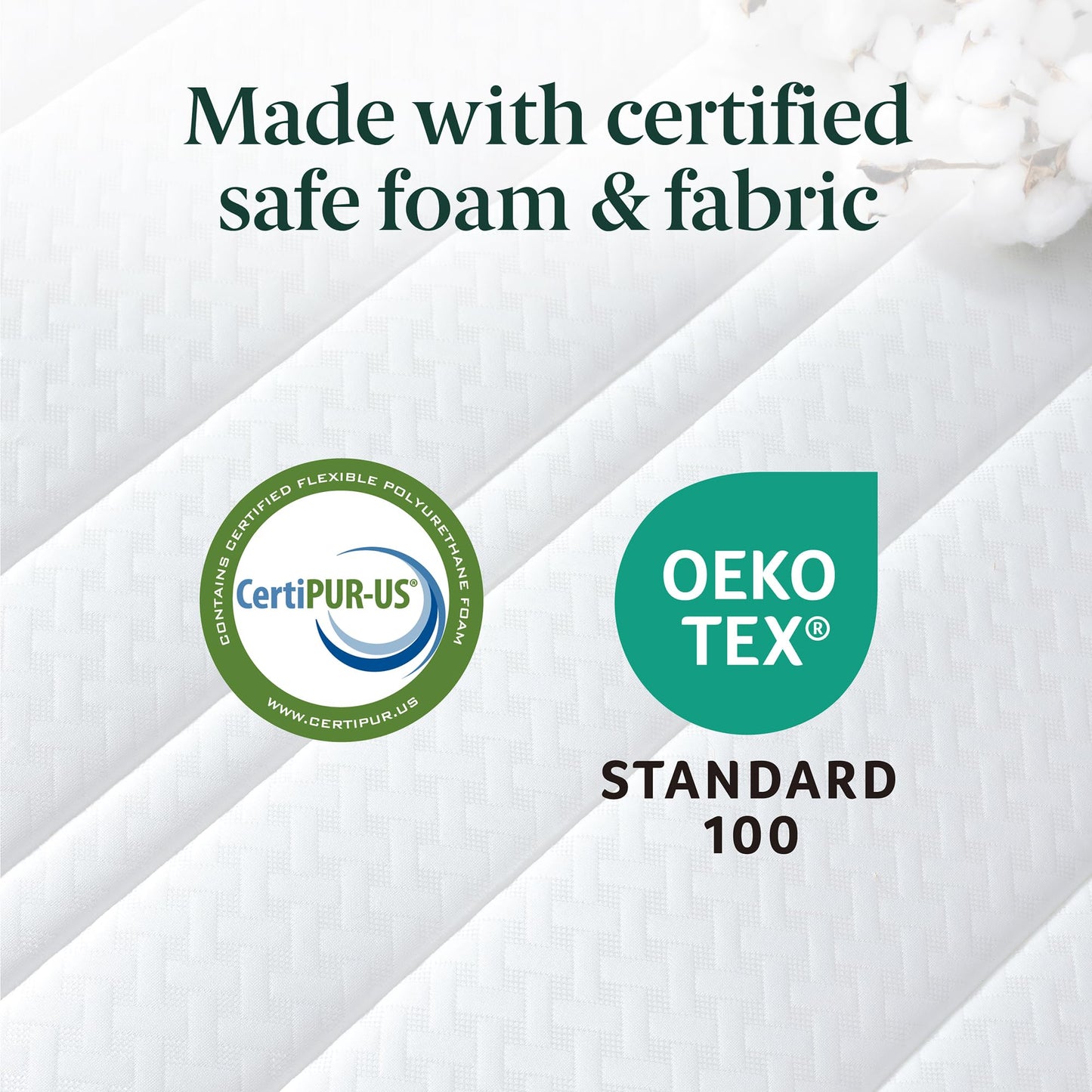 ZINUS 6 Inch Foam and Spring Hybrid Mattress [New Version], Twin, Medium Firmness, Durable Support, Certified Safe Foams & Fabric, Mattress in A Box