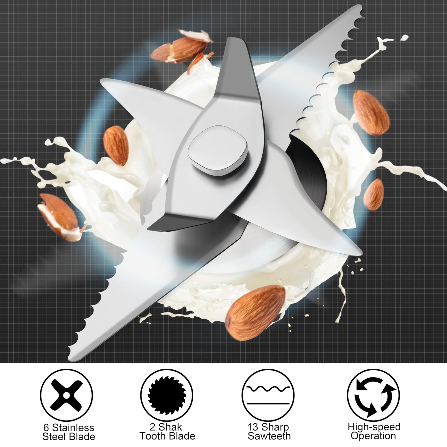 𝟲 𝗶𝗻 𝟭 Nut Milk Maker Machine, 20 oz(600ml) Homemade Almond, Soy, Oat, Plant-Based and Non-Dairy Beverages, Almond Miilk Makerr, Delay Start/Boil Water/Keep Warm, Soy Milk Machine, Nut Milk Bag