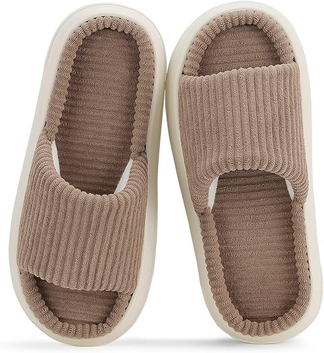 NineCiFun Unisex Summer House Slippers Indoor and Outdoor Slip-On Home Bedroom Shoes for Women and Men